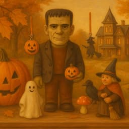 Cover art for Lanterns & Pumpkins: A Tale of Two Halloweens