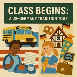 Cover art for First Day, Two Ways: U.S. vs. Germany-TCS-008